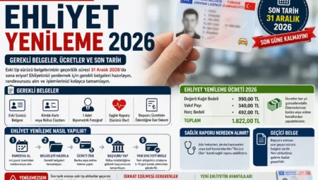 Ehliyet Yenileme 2026