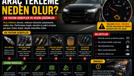 Araç Tekleme Neden Olur? En Yaygın Sebepler ve Kesin Çözümler (2026)