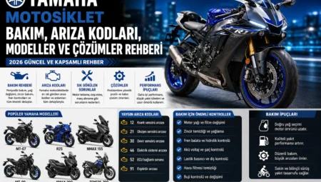 Yamaha Motosiklet Bakım, Arıza Kodları, Modeller ve Sorunlar Rehberi (2026)